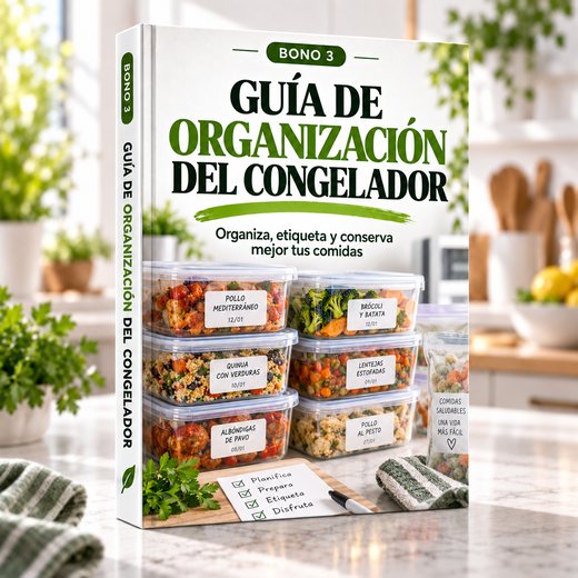 Guía de organización del congelador